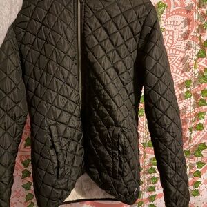 Black Quilted Jacket